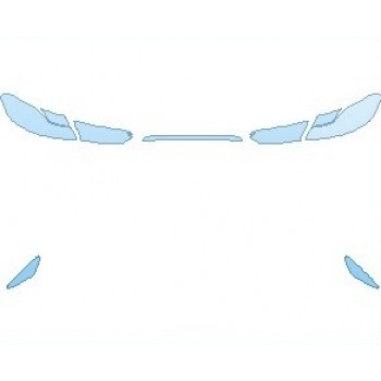 PAINT PROTECTION KIT - 2023 BMW M8 BASE GRAN COUPE LIGHTS REAR - PRECUT PPF CLEAR BRA WRAP