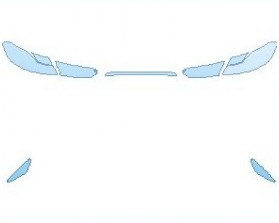 PAINT PROTECTION KIT - 2022 BMW M8 COMPETITION GRAN COUPE LIGHTS REAR - PRECUT PPF CLEAR BRA WRAP