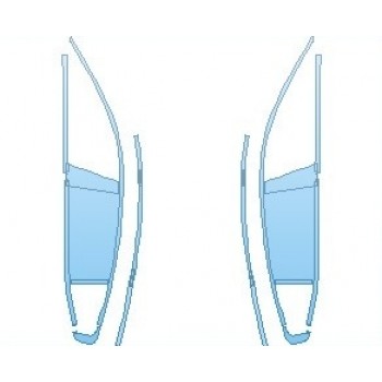 PAINT PROTECTION KIT - 2023 BMW M8 BASE GRAN COUPE WINDOW TRIM AND ROOF RAILS - PRECUT PPF CLEAR BRA WRAP