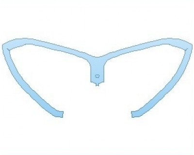 PAINT PROTECTION KIT - 2022 BMW M8 COMPETITION GRAN COUPE GRILLE SURROUND - PRECUT PPF CLEAR BRA WRAP