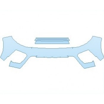 PAINT PROTECTION KIT - 2025 KIA SOUL X-LINE BUMPER - PRECUT PPF CLEAR BRA WRAP