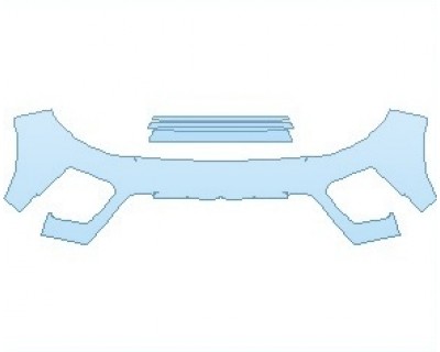 PAINT PROTECTION KIT - 2025 KIA SOUL X-LINE BUMPER - PRECUT PPF CLEAR BRA WRAP