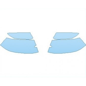 PAINT PROTECTION KIT - 2025 KIA SOUL X-LINE MIRRORS - PRECUT PPF CLEAR BRA WRAP