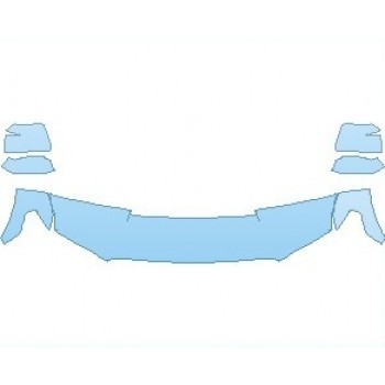 2021 FORD F-150 HARLEY DAVIDSON HOOD KIT (WRAPPED EDGES)