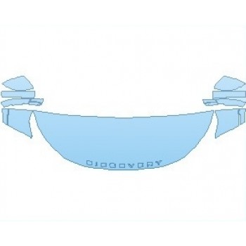 PAINT PROTECTION KIT - 2022 LAND ROVER DISCOVERY R-DYNAMIC S HOOD (NO WRAPPED EDGES) - PRECUT PPF CLEAR BRA WRAP
