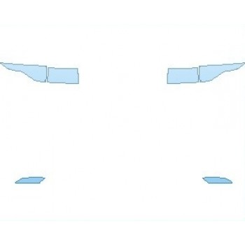 PAINT PROTECTION KIT - 2024 LAND ROVER DISCOVERY R-DYNAMIC HSE LIGHTS REAR - PRECUT PPF CLEAR BRA WRAP
