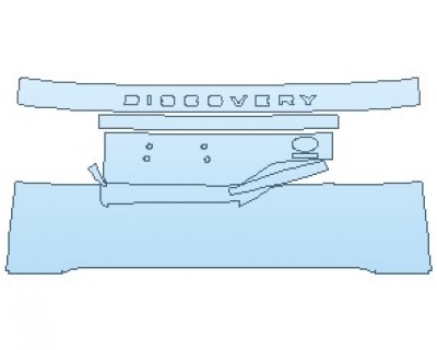 PAINT PROTECTION KIT - 2024 LAND ROVER DISCOVERY R-DYNAMIC HSE REAR HATCH - PRECUT PPF CLEAR BRA WRAP