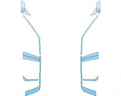 2023 LAND ROVER DISCOVERY R-DYNAMIC HSE WINDOW TRIMS