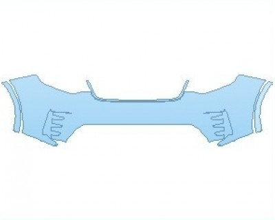 PAINT PROTECTION KIT - 2024 LAND ROVER DISCOVERY R-DYNAMIC HSE BUMPER - PRECUT PPF CLEAR BRA WRAP