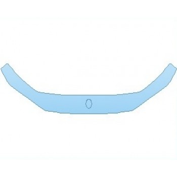 PAINT PROTECTION KIT - 2024 MASERATI GHIBLI S Q4 GRANLUSSO UPPER BUMPER - PRECUT PPF CLEAR BRA WRAP