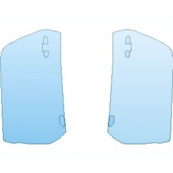 Precut PPF Kit – Clear Bra Paint Protection Film PAINT PROTECTION KIT - 2023 FORD MUSTANG SHELBY GT500 GOLDEN TICKET DOORS - PRECUT PPF CLEAR BRA WRAP