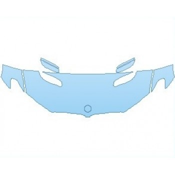 PAINT PROTECTION KIT - 2023 BMW M5 CS HOOD (NO WRAPPED EDGES) - PRECUT PPF CLEAR BRA WRAP