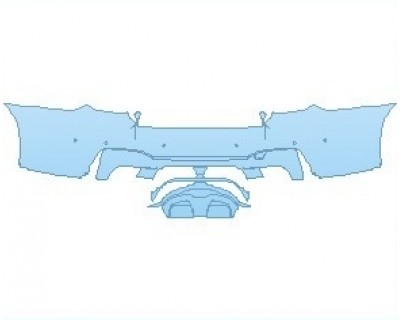 2023 BMW M5 CS REAR BUMPER WITH SENSORS