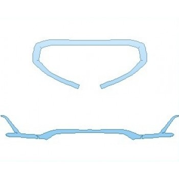 PAINT PROTECTION KIT - 2021 GMC TERRAIN SLT CHROME TRIM - PRECUT PPF CLEAR BRA WRAP