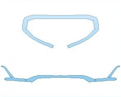 PAINT PROTECTION KIT - 2021 GMC TERRAIN SLT CHROME TRIM - PRECUT PPF CLEAR BRA WRAP