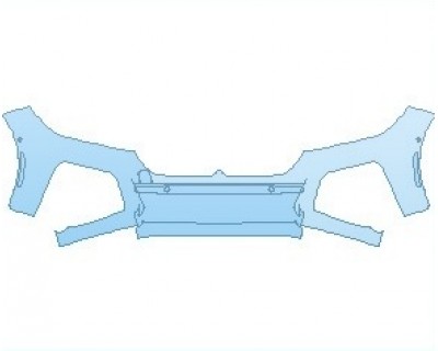PAINT PROTECTION KIT - 2025 BMW 7 SERIES M SPORT BUMPER WITH SENSORS - PRECUT PPF CLEAR BRA WRAP