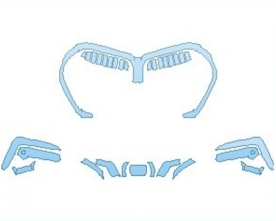 PAINT PROTECTION KIT - 2025 BMW 7 SERIES M SPORT CHROME & BLACK TRIM - PRECUT PPF CLEAR BRA WRAP