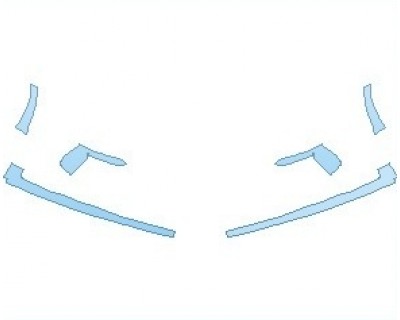 PAINT PROTECTION KIT - 2019 PORSCHE 911 GT3 RS  BUMPER TRIM PAINTED OR MATTE - PRECUT PPF CLEAR BRA WRAP