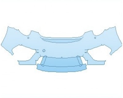 PAINT PROTECTION KIT - 2019 PORSCHE 911 GT3 RS  BUMPER WITH WASHERS - PRECUT PPF CLEAR BRA WRAP