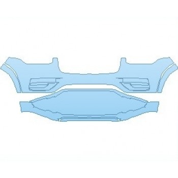 PAINT PROTECTION KIT - 2022 VOLVO XC90 HYBRID INSCRIPTION BUMPER - PRECUT PPF CLEAR BRA WRAP