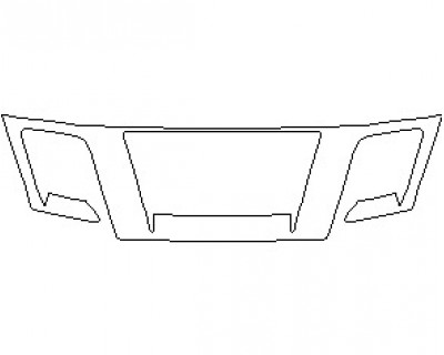 2021 NISSAN FRONTIER SV KING CAB GRILLE