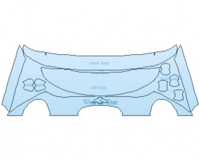PAINT PROTECTION KIT - 2025 MINI CLUBMAN COOPER S COMMON WEAR AREA KIT - PRECUT PPF CLEAR BRA WRAP