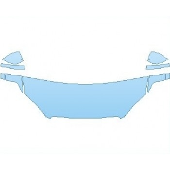 PAINT PROTECTION KIT - 2019 VOLVO XC90 HYBRID EXCELLENCE HOOD KIT - PRECUT PPF CLEAR BRA WRAP