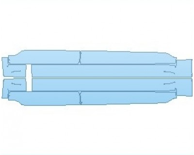 PAINT PROTECTION KIT - 2019 VOLVO XC90 HYBRID EXCELLENCE ROCKER PANELS AWD & HYBRID TRIM - PRECUT PPF CLEAR BRA WRAP