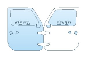 2027 JEEP WRANGLER (JL) WILLYS 2 DOOR DOORS
