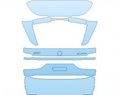 2023 BMW X7 M-SPORT REAR HATCH WITH X7 & XDRIVE40I EMBLEMS