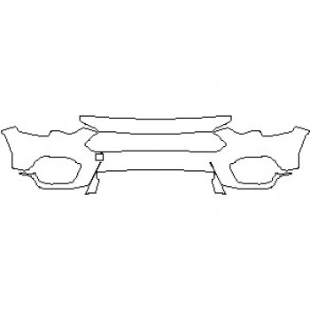 2022 FORD MUSTANG MACH 1 COUPE BUMPER