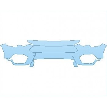 PAINT PROTECTION KIT - 2020 FORD MUSTANG MACH 1 COUPE BUMPER - PRECUT PPF CLEAR BRA WRAP