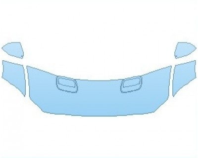 2023 FORD MUSTANG MACH 1 COUPE HOOD (NO WRAPPED EDGES)