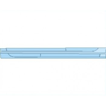 2021 VOLKSWAGEN GOLF SE SPORTWAGEN ROCKER PANELS 2021 VOLKSWAGEN GOLF SE SPORTWAGEN ROCKER PANELS