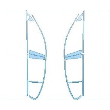 PAINT PROTECTION KIT - 2022 BMW 5 SERIES SPORT WINDOW TRIM - PRECUT PPF CLEAR BRA WRAP