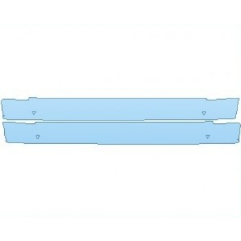 PAINT PROTECTION KIT - 2024 JEEP GRAND CHEROKEE LAREDO X ROCKER PANELS - PRECUT PPF CLEAR BRA WRAP