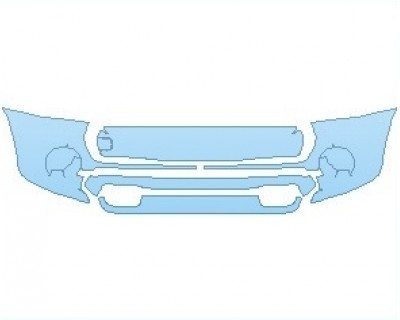 PAINT PROTECTION KIT - 2021 MINI HARDTOP COOPER S 4 DOOR BUMPER - PRECUT PPF CLEAR BRA WRAP