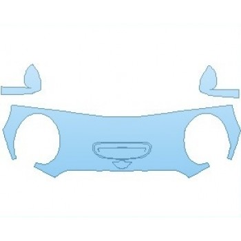 PAINT PROTECTION KIT - 2020 MINI HARDTOP COOPER SD 4 DOOR HOOD - INVISIBLEMASK - 3M PAINT PROTECTION
