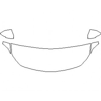 2023 BUICK REGAL GS HOOD (NO WRAPPED EDGES)