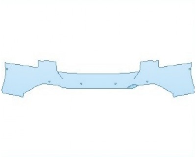 2023 AUDI RS6 AVANT REAR BUMPER WITH SENSORS