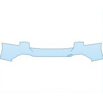 PAINT PROTECTION KIT - 2021 AUDI RS6 AVANT REAR BUMPER - PRECUT PPF CLEAR BRA WRAP