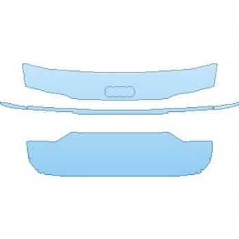 PAINT PROTECTION KIT - 2022 AUDI RS6 AVANT REAR DECK LID - PRECUT PPF CLEAR BRA WRAP