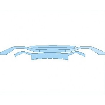 PAINT PROTECTION KIT - 2022 AUDI RS6 AVANT REAR DIFFUSER - PRECUT PPF CLEAR BRA WRAP