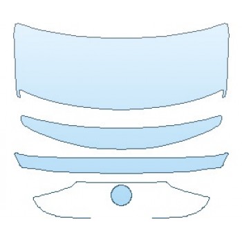 Precut PPF Kit – Clear Bra Paint Protection Film PAINT PROTECTION KIT - 2021 MERCEDES CLS CLASS 53 REAR HATCH WITH SPOILER - PRECUT PPF CLEAR BRA WRAP