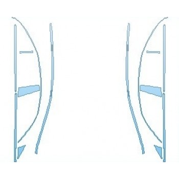 PAINT PROTECTION KIT - 2020 MERCEDES CLS CLASS 53 WINDOW TRIM - INVISIBLEMASK - 3M PAINT PROTECTION