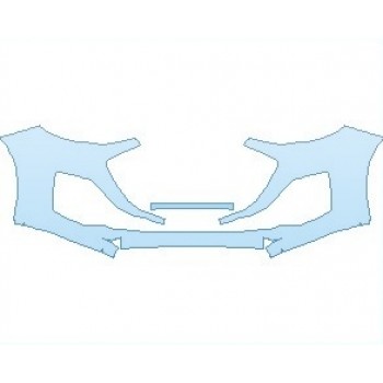 PAINT PROTECTION KIT - 2021 CHEVROLET SPARK 1LT BUMPER - PRECUT PPF CLEAR BRA WRAP
