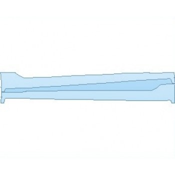 PAINT PROTECTION KIT - 2023 BENTLEY FLYING SPUR BASE ROCKER PANELS - PRECUT PPF CLEAR BRA WRAP