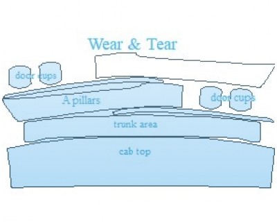 2020 BENTLEY FLYING SPUR BASE COMMON WEAR AREA KIT