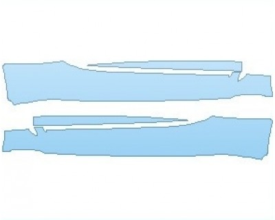 PAINT PROTECTION KIT - 2023 TOYOTA GR86 BASE ROCKER PANELS - PRECUT PPF CLEAR BRA WRAP