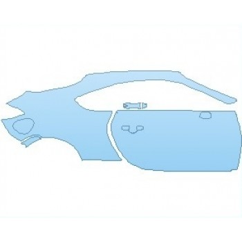 2023 TOYOTA GR86 BASE REAR QUARTER PANELS & DOORS RIGHT SIDE